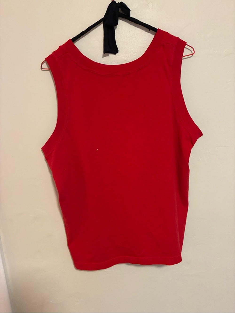 Classic Red Sleeveless Women's Top